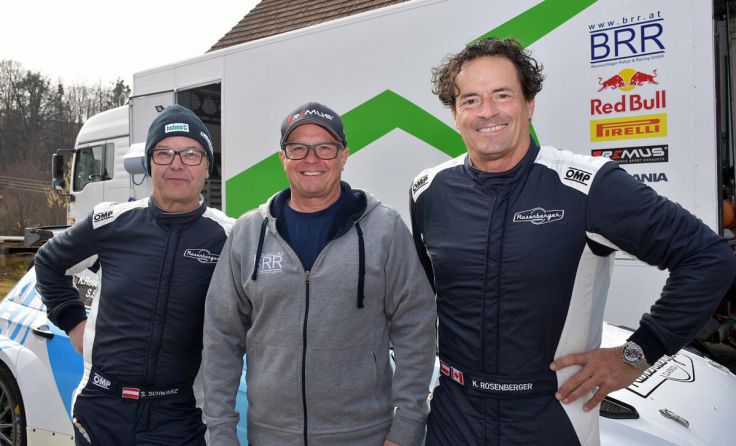 (v.l.) Sigi Schwarz, Raimund Baumschlager und Kris Rosenberger (Foto: Harald Illmer)