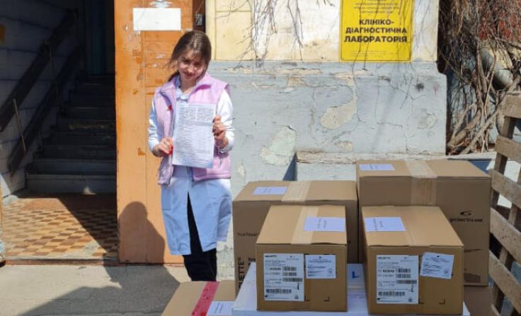 Greiner Bio-One unterstützt die Ukraine mit Produktspenden. (Foto: Simesta)