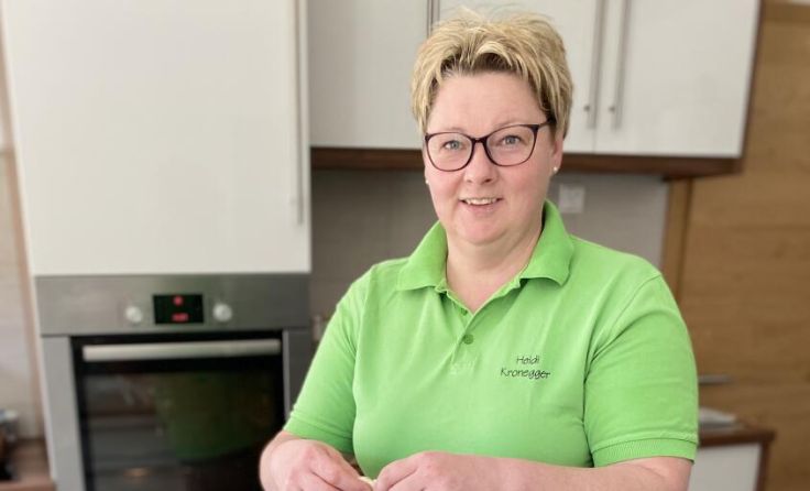 Heidi Kronegger achtet beim Kochen auf regionale, saisonale und frische Produkte. (Foto: privat)