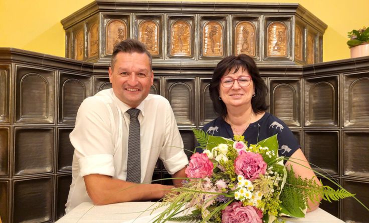 LAbg. Michael Gruber und NAbg. Rosa Ecker (Foto: FPÖ OÖ)