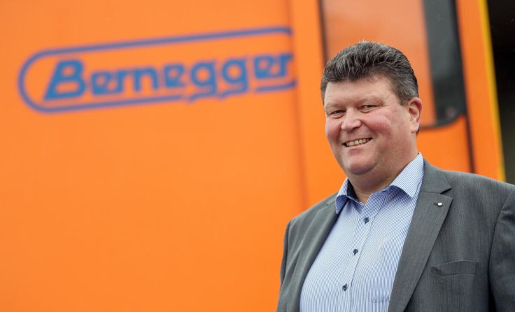 Bernegger-Geschäftsführer Kurt Bernegger (Foto: Weihbold)