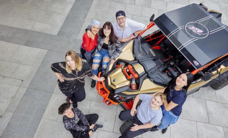 Die Powersports-Lehre bei BRP-Rotax steigt bei der KTLA on board. (Foto: BRP-Rotax)