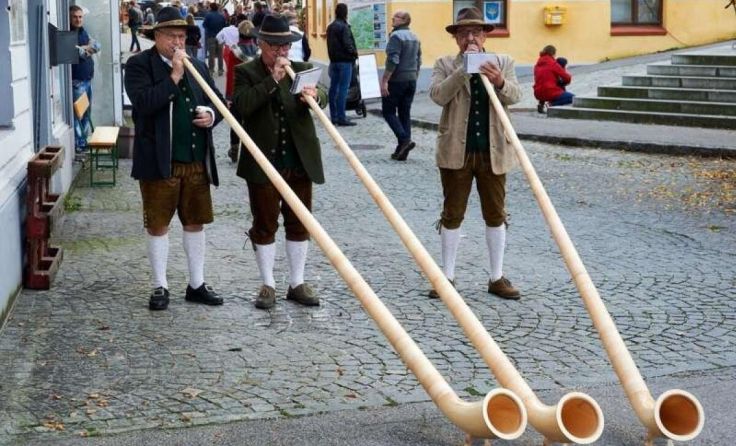 Für musikalische Unterhaltung ist bei der Schmankerlroas gesorgt. (Foto: T-Man)
