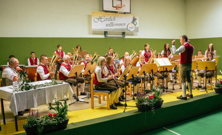 Der Musikverein Spital am Pyhrn lädt zum Dorfstadl. (Foto: MV Spital/Pyhrn)