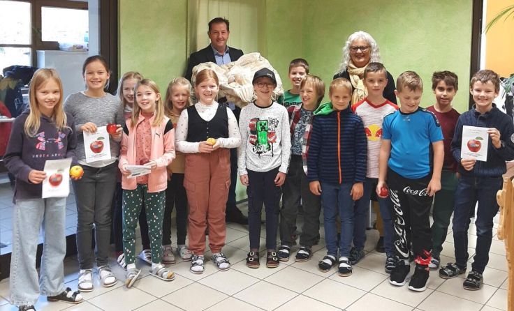 Tag des Apfels in der Volksschule Roßleithen (Foto: Gesunde Gemeinde Roßleithen)