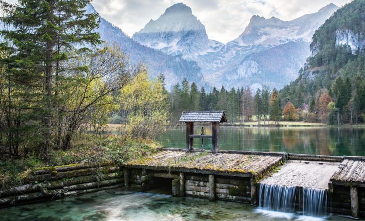 Der Schiederweiher in Hinterstoder (Foto: Pyhrn Priel Tourismus GmbH/Kohlmayr)