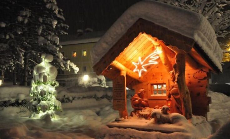 Die Weihnachtskrippe (Foto: Gemeinde Klaus)