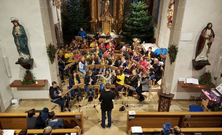 Die "Young Musicans" freuen sich schon auf zahlreiche Besucher. (Foto: MV Steinbach/Steyr)