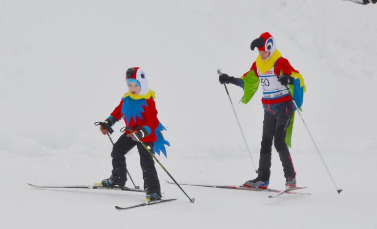 Paradiesvögel in der Biathlon- und Langlaufarena Pyhrn-Priel (Foto: Robert Humpl)