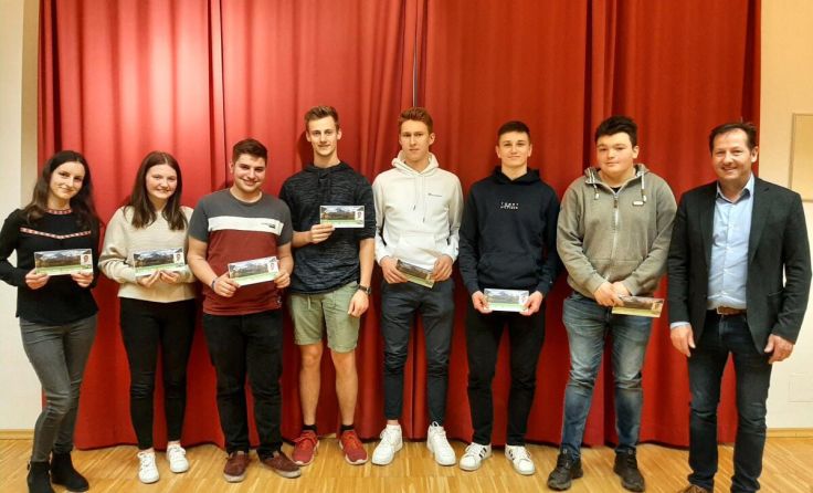 Gemeinde Roßleithen lud zur Volljährigkeitsfeier (Foto: privat)