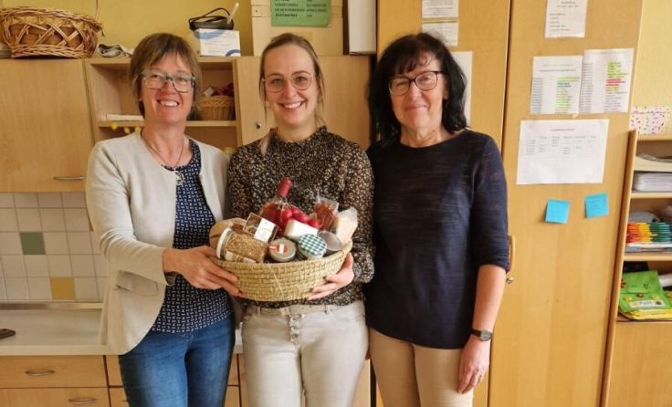 Gemeinderätin Monika Gösweiner, Bianca Seiss und Erika Humpl von der Pfarrcaritas (Foto: privat)