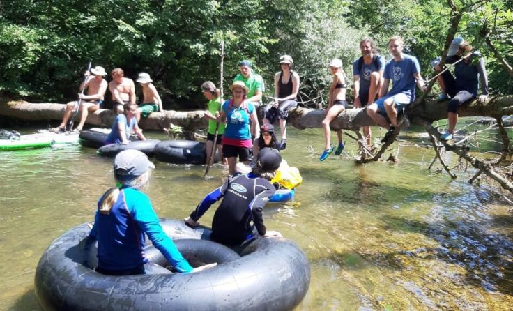 Die "Flussroas" des Umweltforum Kremsmünster (Foto: UFO Kremsmünster)