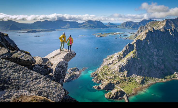 Marlies Czerny und Andreas Lattner unterwegs in Norwegen (Foto: Andreas Lattner)