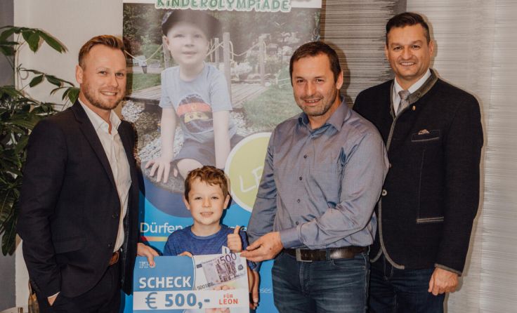 von links: Elmar Bichler, Leon Klausberger, Martin Petz und Michael Gruber (Foto: FPÖ)
