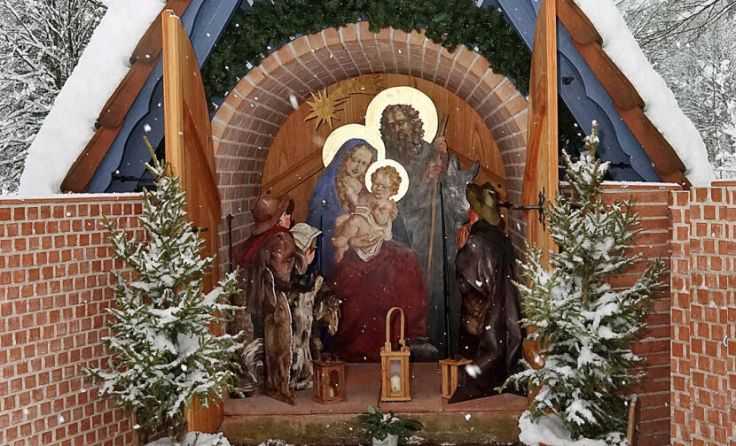 Die neu erbaute Kapelle von Familie Glinsner (Foto: Alfred Spannring)