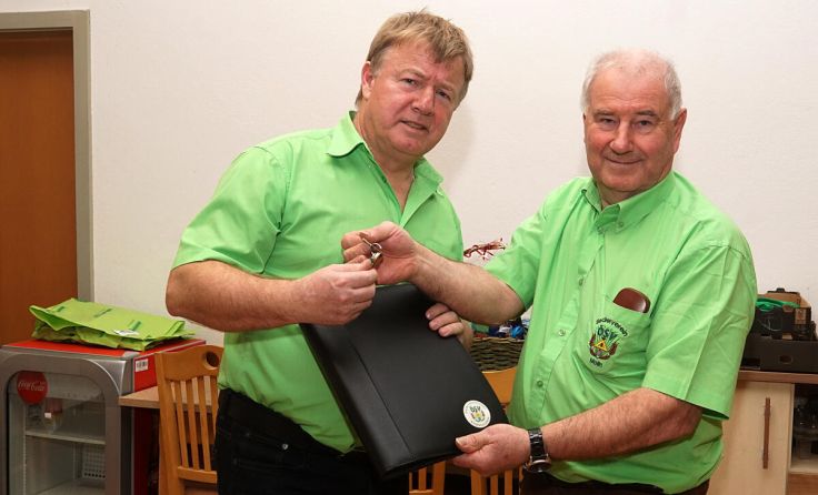 von links: Johann Aigner und Johann Summereder (Foto: Spannring)