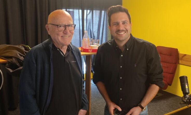 Josef Weidenholzer und Julian Ehrenreich (Foto: Radio B138)