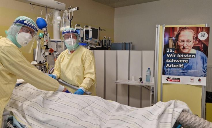 Intensiv-Bereich des Pyhrn-Eisenwurzen Klinikum Kirchdorf-Steyr (Foto: Gabriele Wagner)
