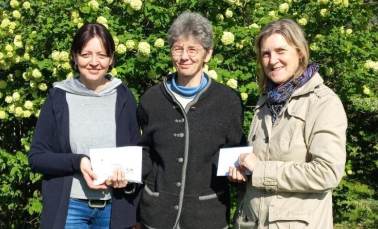 von links: Renate Wimmer, Birgit Schultes und Ulrike Brunner (Foto: Erika Herzog)