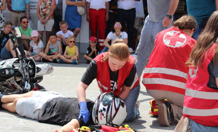 Die Bezirks- und Ortsstelle Kirchdorf öffnete ihre Türen. (Foto: Rotes Kreuz OÖ)