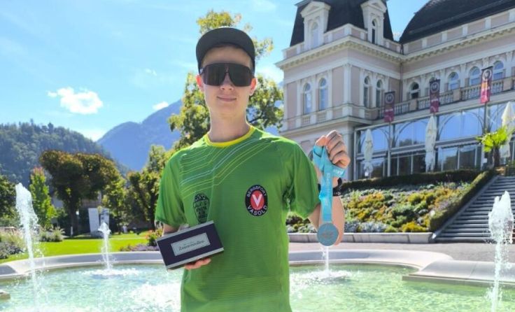Alexander Tichy erreichte in der allgemeinen Leistungsklasse den ersten Platz. (Foto: Tichy)