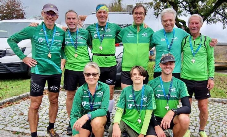 Das LAC-Team beim Adlwanger Kirtagslauf (Foto: LAC Nationalpark Molln)