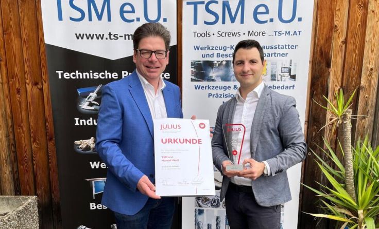 Klaus Aitzetmüller und Manuel Weiß (v.l.) (Foto: Wirtschaftsbund)
