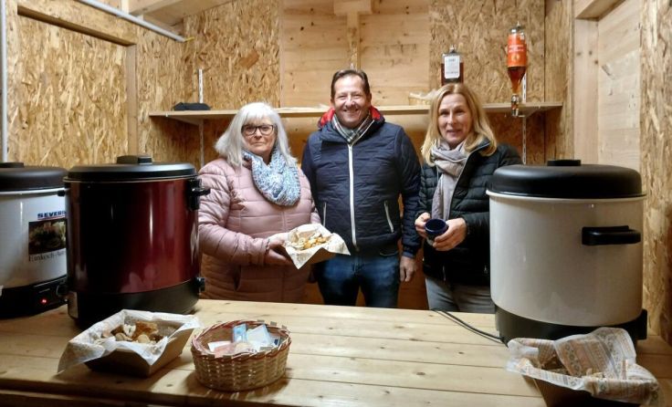 Marina Peiffenberger, Kurt Pawluk und Gerlinde Grill (von links) (Foto: Gemeinde Roßleithen)