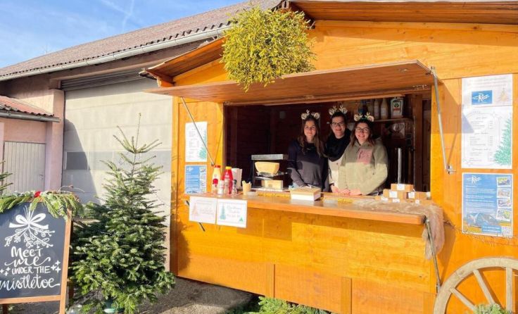 von links: Karin Winter, Anna Hüthmayr, Leonie Waser (Foto: privat)
