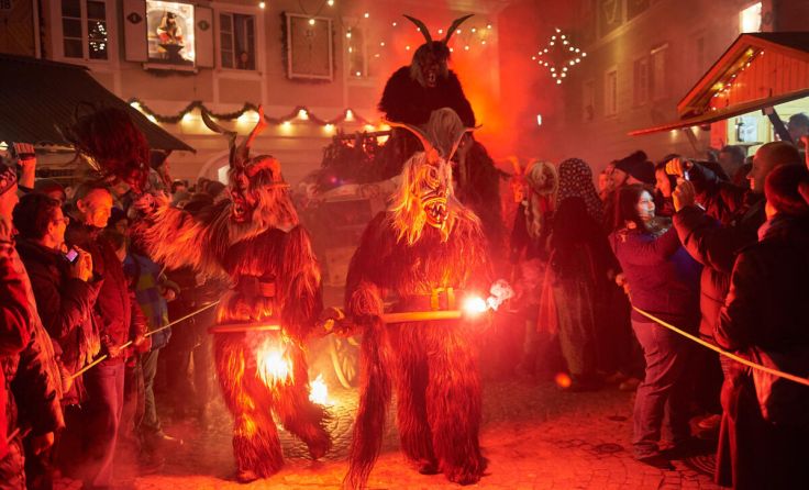 Perchtenlauf in Steinbach an der Steyr (Foto: T-Man)