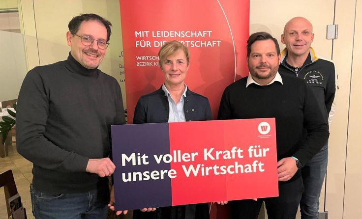 von links: Markus Resch, Doris Staudinger, Andreas Stummer und Alexander Aigner (Foto: WB)