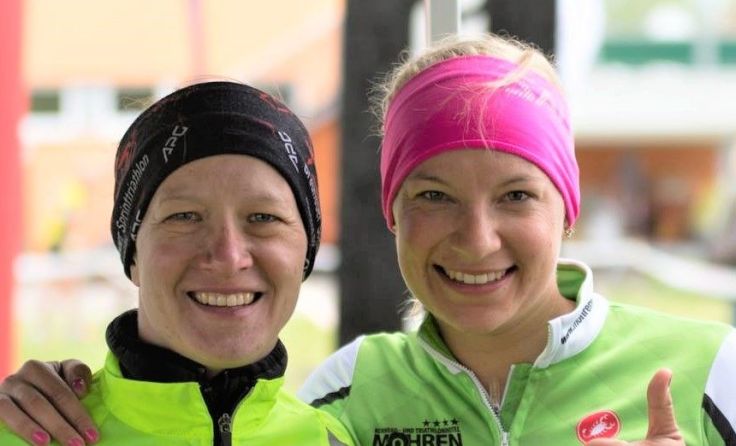 Nicole Jankowski (l.) mit Carolin Lehrieder Foto: Verein