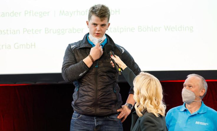 Daniel Schinagl wurde Staatsmeister im Schweißen. (Foto: Florian Wieser/WKÖ/SkillsAustria)