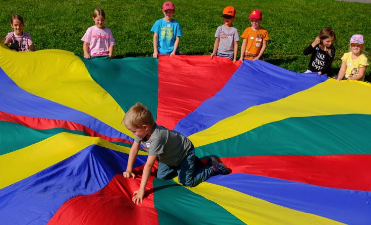 Auch die Braunauer Pfadfinder laden die Kinder zu "Spiel und Spaß" ein. (Foto: Pfadfinder Braunau)