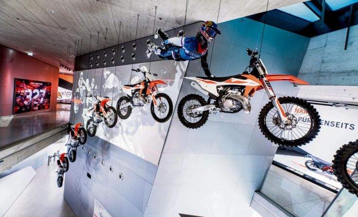 Die KTM Motohall bietet im Herbst wieder ein abwechslungsreiches Programm an. (Foto: Sebas Romero)