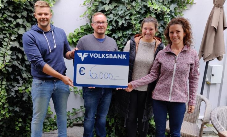 Hubert Zillner (v. l.), Christian Kraus, Michaela Gerner und Sarah Herejk (Foto: Mit-Dabei)