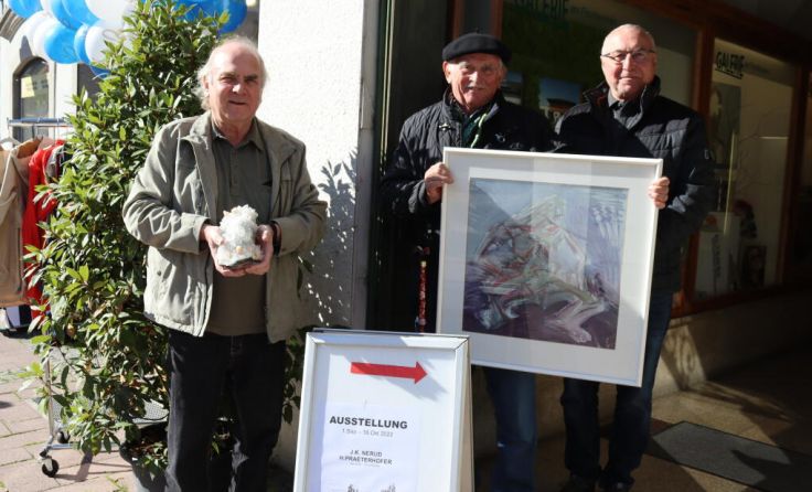Christian Müller (v. l.), Heribert Hillebrand und Rudolf Beer (Foto: Tips)