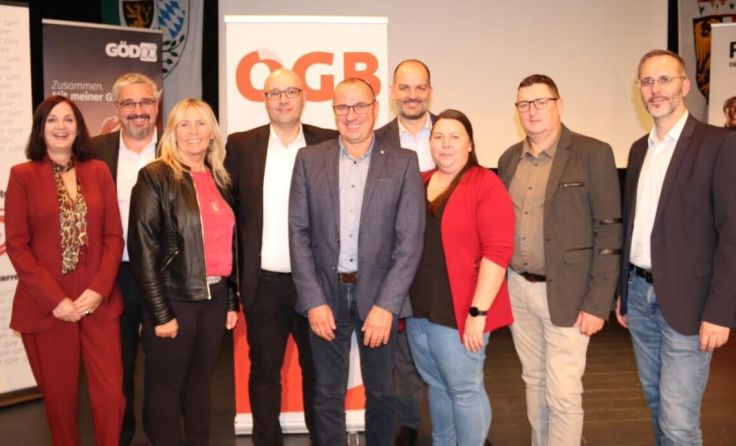 Beim Treffen wurde der Vorstand des ÖGB Braunau neu gewählt. (Foto: ÖGB)