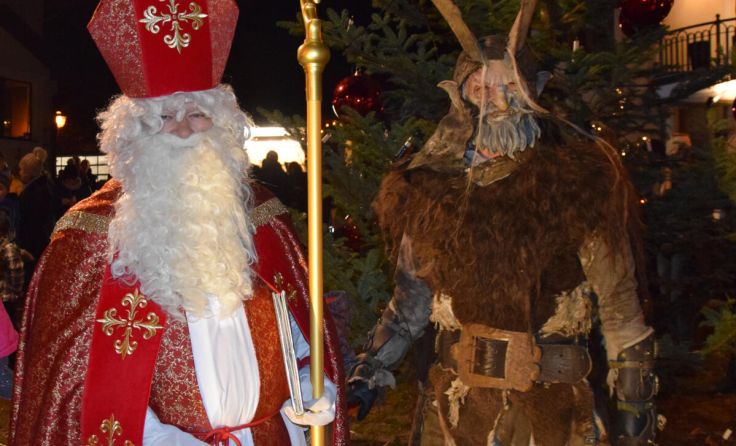 Der Nikolaus wird den Dorfplatz besuchen. (Foto: Gemeinde Munderfing)
