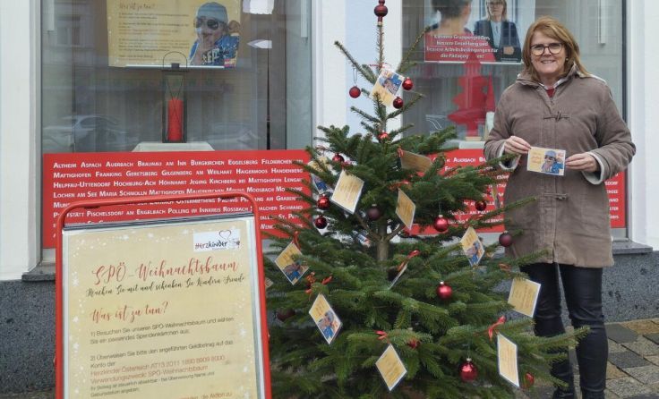 Gabriele Knauseder (SPÖ) lädt die Bevölkerung ein, Gutes zu tun. (Foto: SPÖ Braunau)