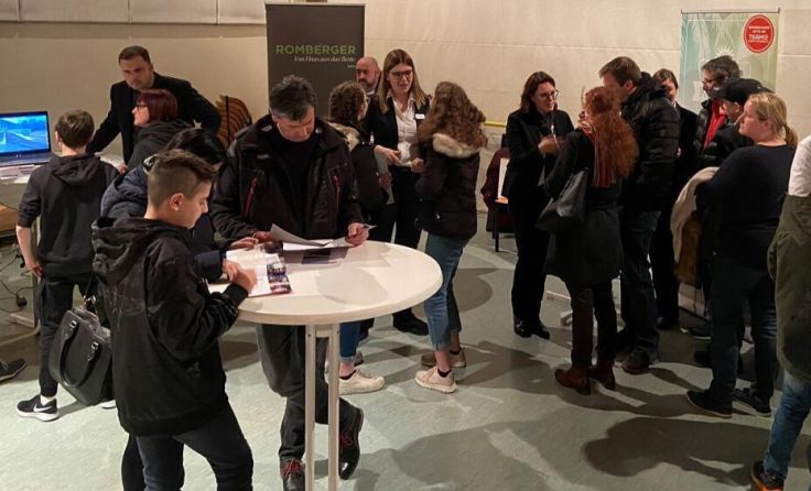 Der letzte Infoabend war gut besucht. (Foto: Stadtmarketing Altheim)