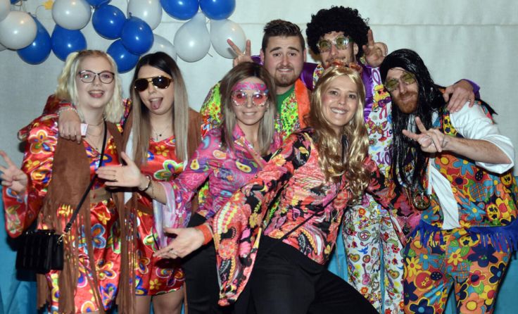 Zum Maskenball des Feitlclubs kamen zahlreiche Gäste. (Foto: Vorich)