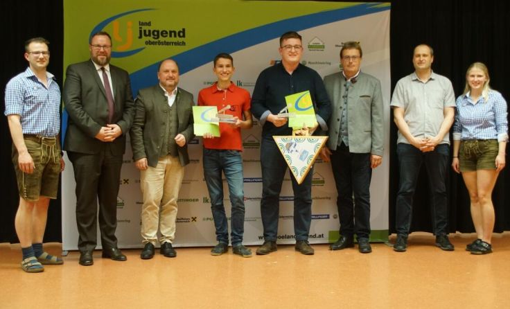 Die Spontanrede-Gewinner über 18 (Foto: Landjugend Oberösterreich)