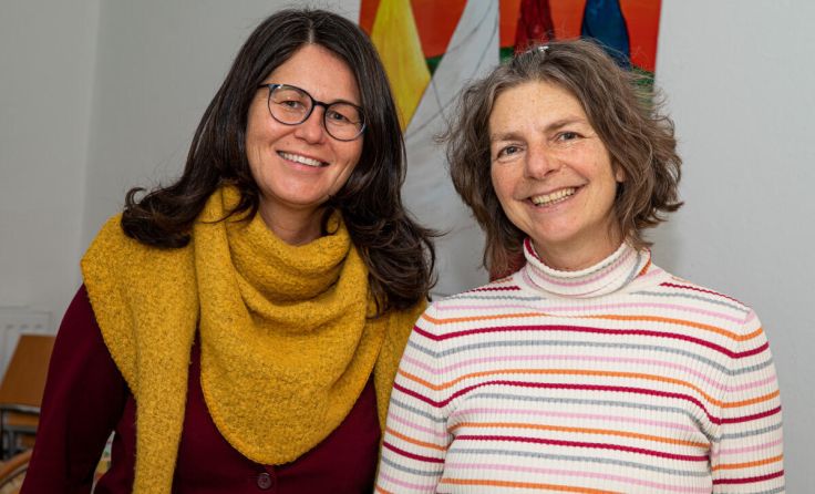 Susanne Lew und Jenny Aigner sind eingetragene Mediatorinnen. (Foto: Alexander Koller)