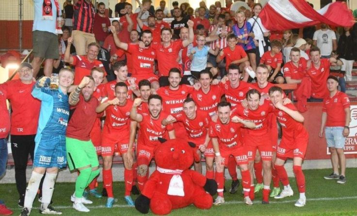 Die „roten Teufeln“ des SKA laden zur Jubiläumsfeier. (Foto: SK Altheim)