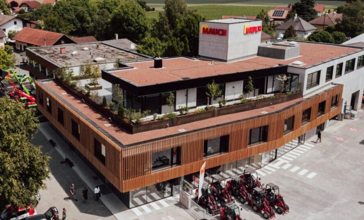 Das neue Firmengebäude bietet mehr Lagerplatz. (Foto: HamsterderBildermacher)