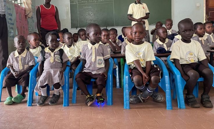Von den Spenden im Vorjahr konnte eine Vorschule gebaut werden. (Foto: Privat)