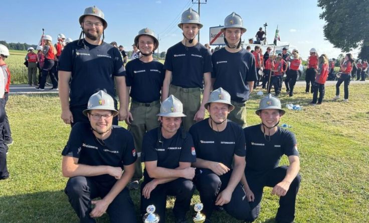 Die Feuerwehrmitglieder sind bei Bewerben sehr aktiv. (Foto: FF Handenberg)
