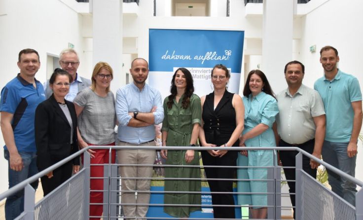 Die Projektpartner von „Berufsausbildung im Dialog“ (Foto: LEADER Obinnviertel-Mattigtal)