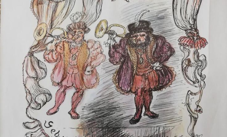Alfred Kubin gestaltete ein Plakat zum 50-jährigen Jubiläum der IKG. (Foto: Tips)